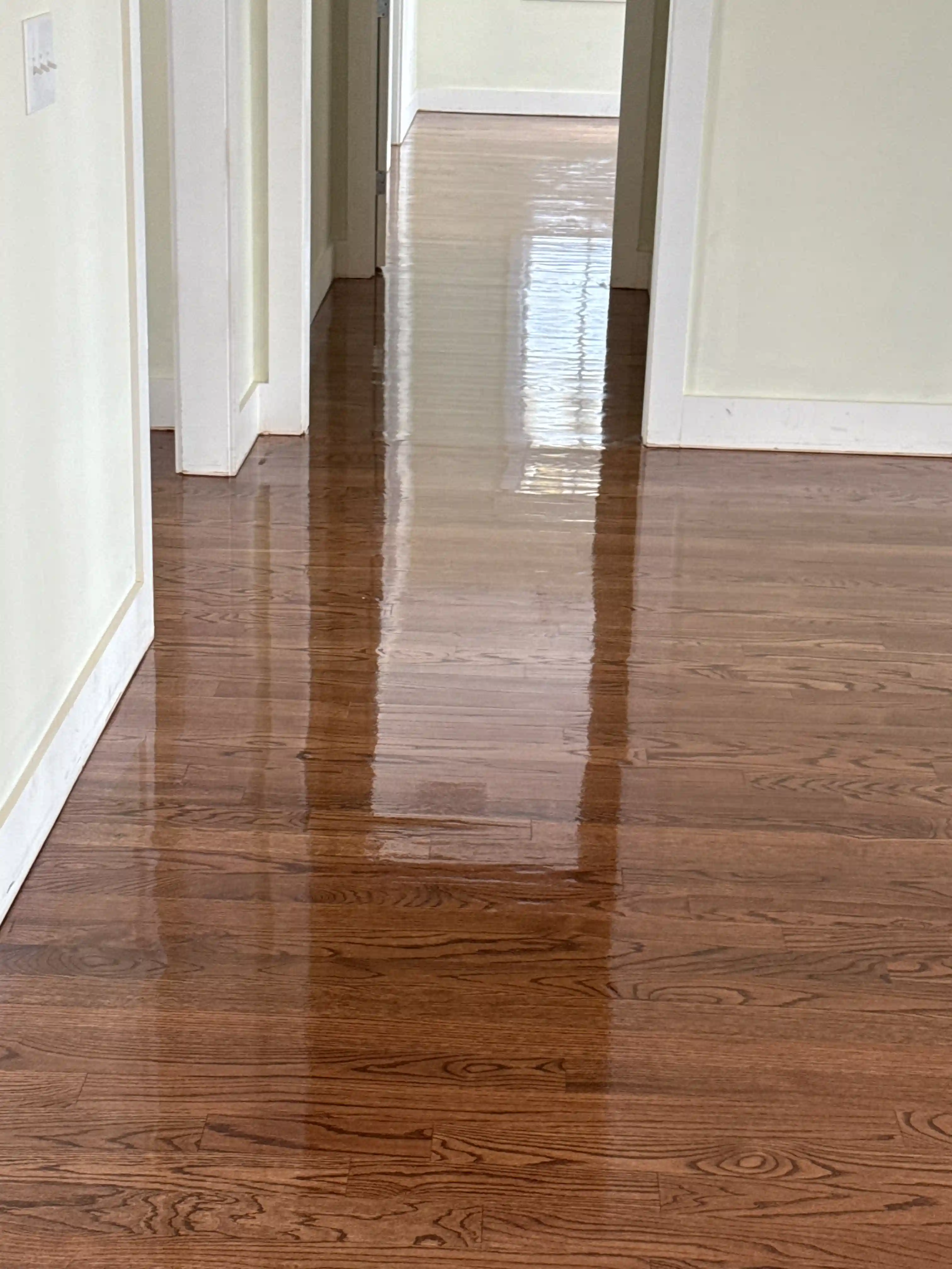Hardwood install in bedroom