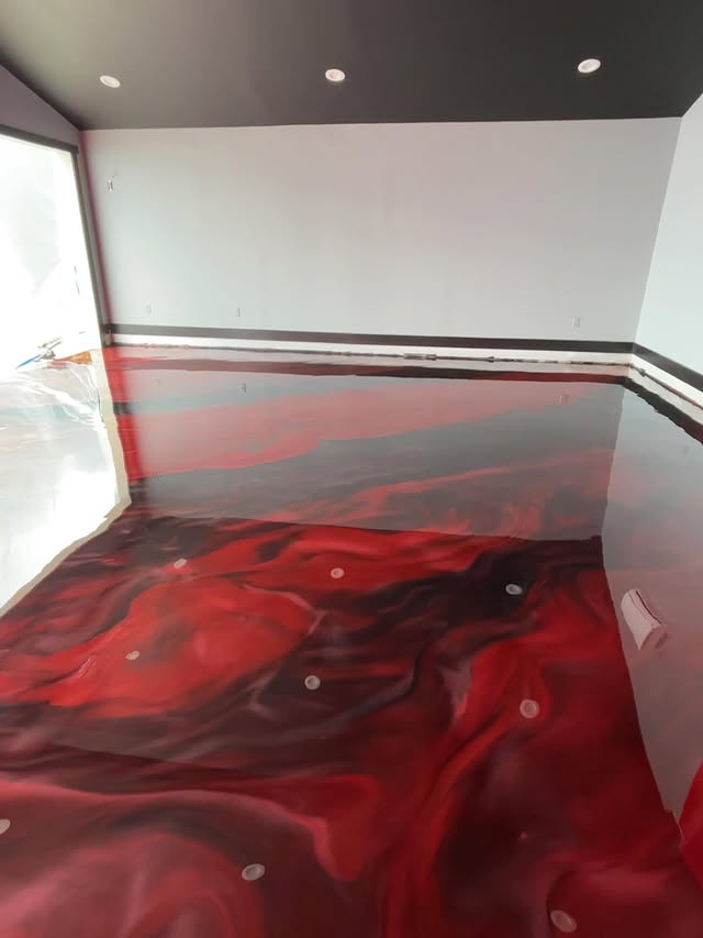 epoxy flooring in garage